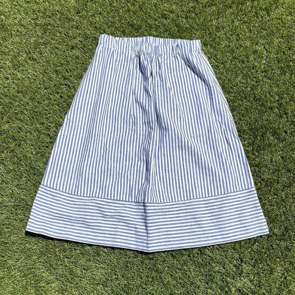 J.Crew Striped Maxi Skirt